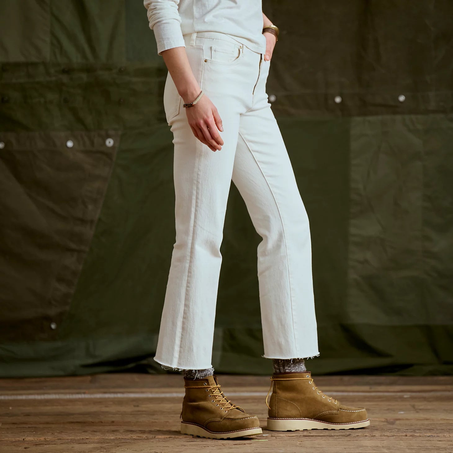 Orvis Kut from the Kloth® Kelsey Cropped Flare Jeans