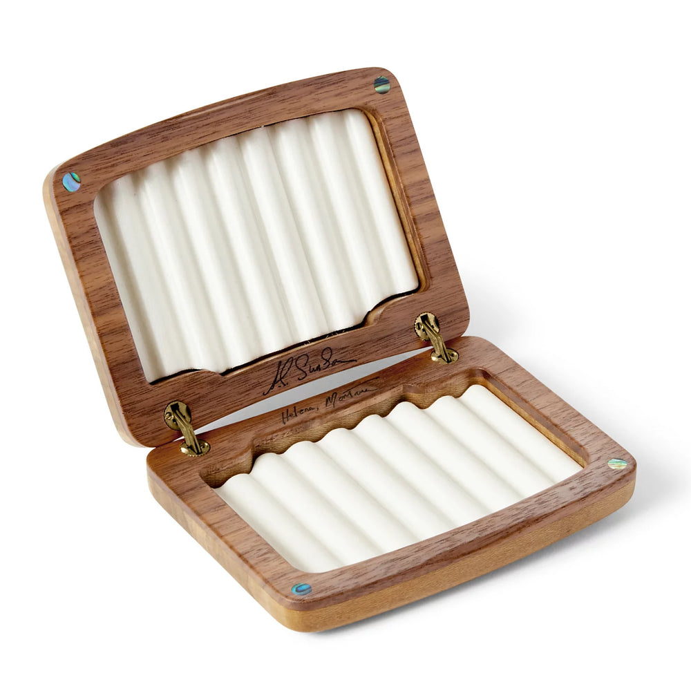Orvis A.L. Swanson River Series Fly Boxes - Abalone Inlay