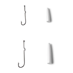 Orvis Popper Bodies with Hooks - Pencil Popper Bodies with Size 1 and 4 Hooks