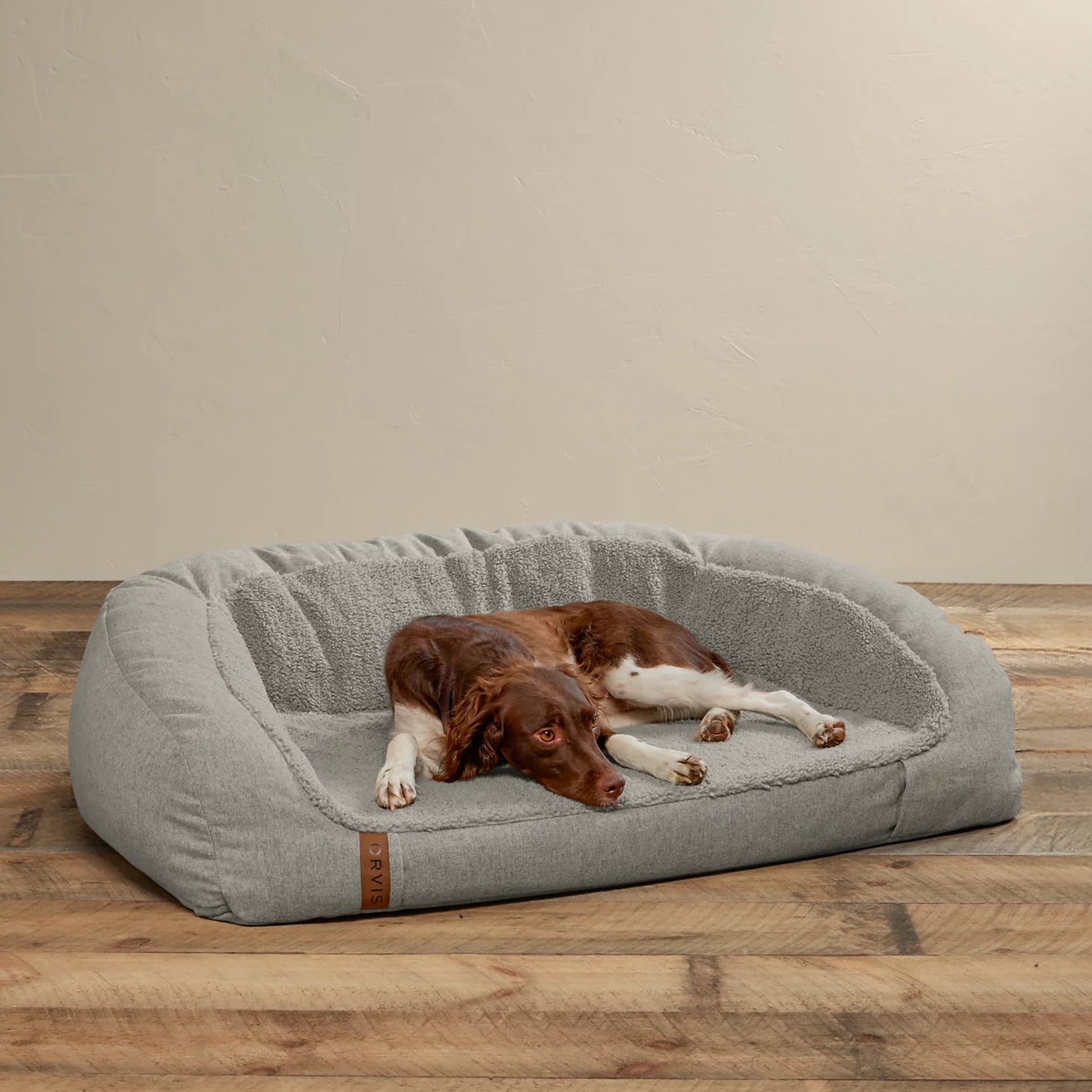 Orvis FleeceLock® Memory Foam Couch Dog Bed