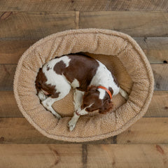 Orvis Orvis ComfortFill-Eco™ Wraparound Dog Bed with Fleece