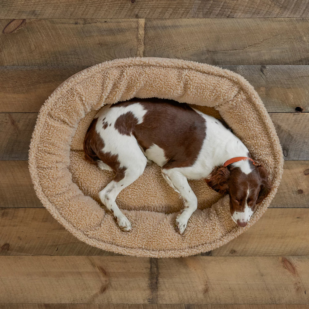 Orvis Orvis ComfortFill-Eco™ Wraparound Dog Bed with Fleece