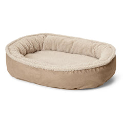 Orvis Orvis ComfortFill-Eco™ Wraparound Dog Bed with Fleece