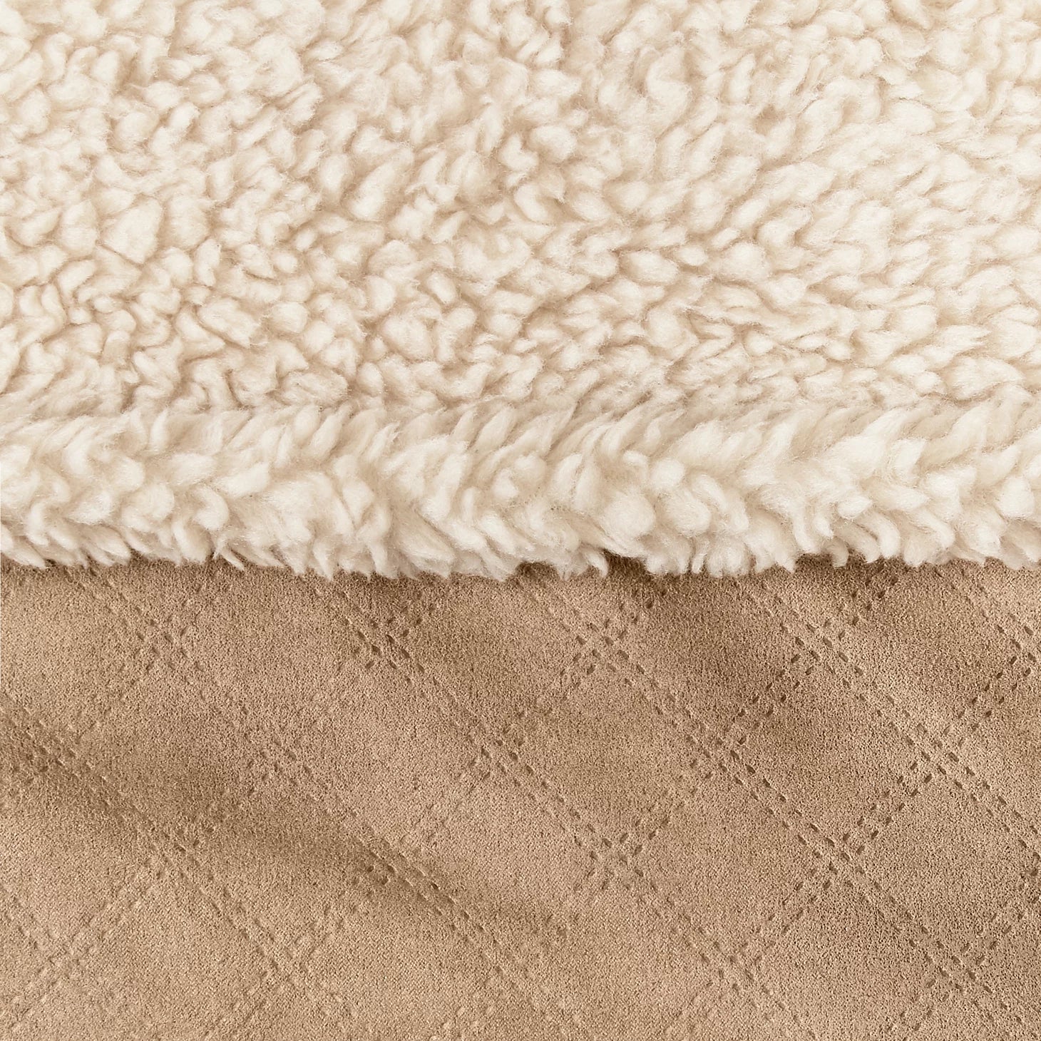 Orvis Orvis ComfortFill-Eco™ Wraparound Dog Bed with Fleece