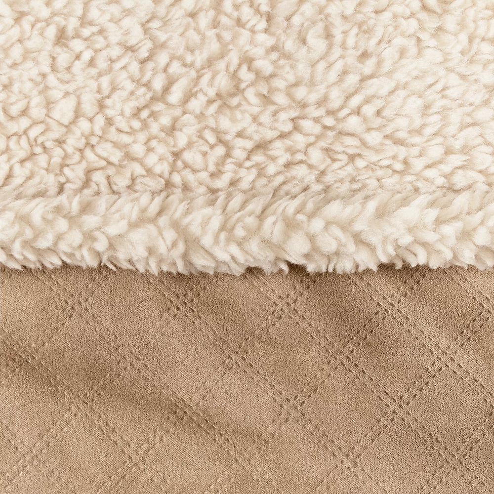 Orvis Orvis ComfortFill-Eco™ Wraparound Dog Bed with Fleece