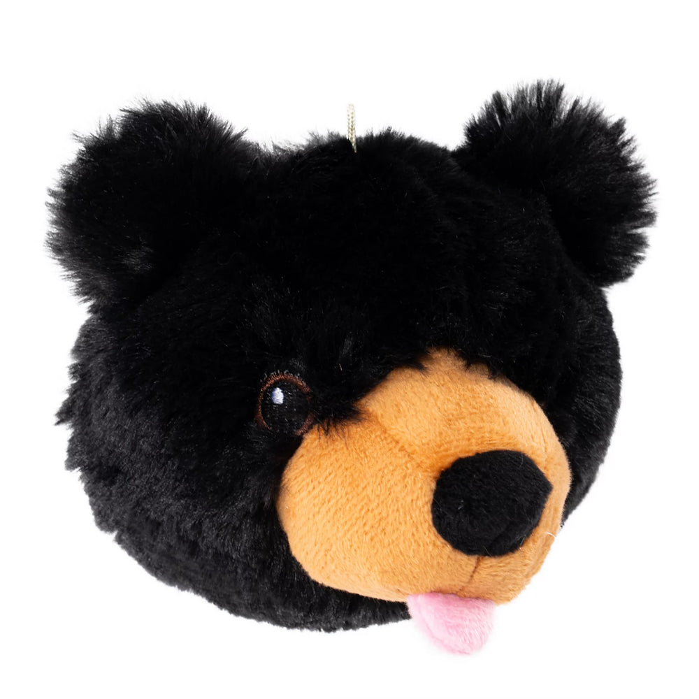 Orvis Black Bear Head 2-in-1 Dog Toy