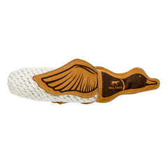 Orvis Rope Crunch Quacker 16" Dog Toy