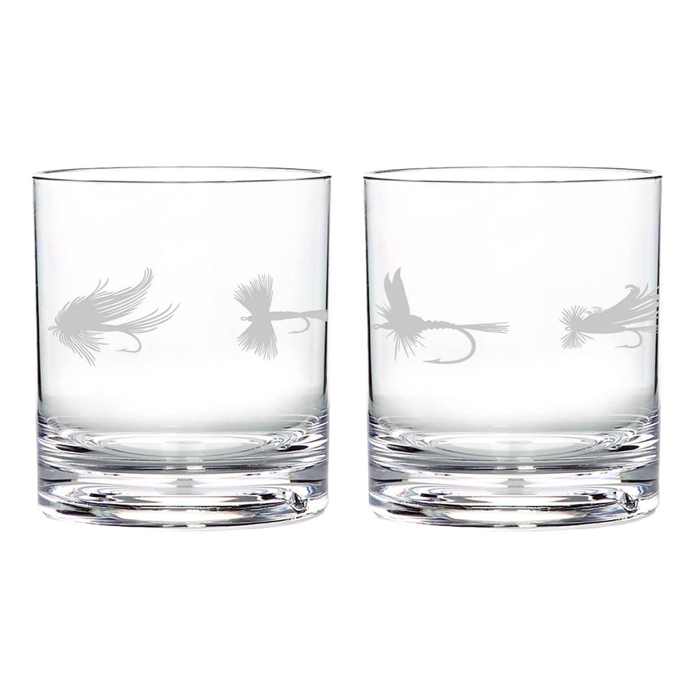 Orvis Fly Fishing Cocktail Glasses
