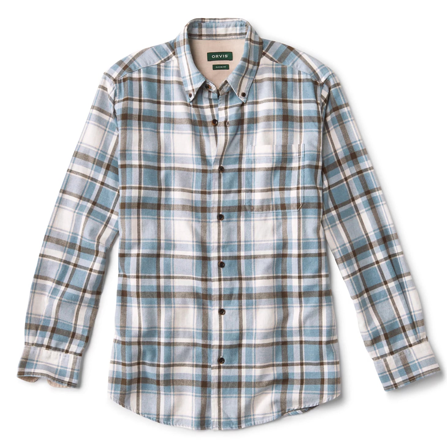 Orvis Regent Long-Sleeve Flannel Shirt